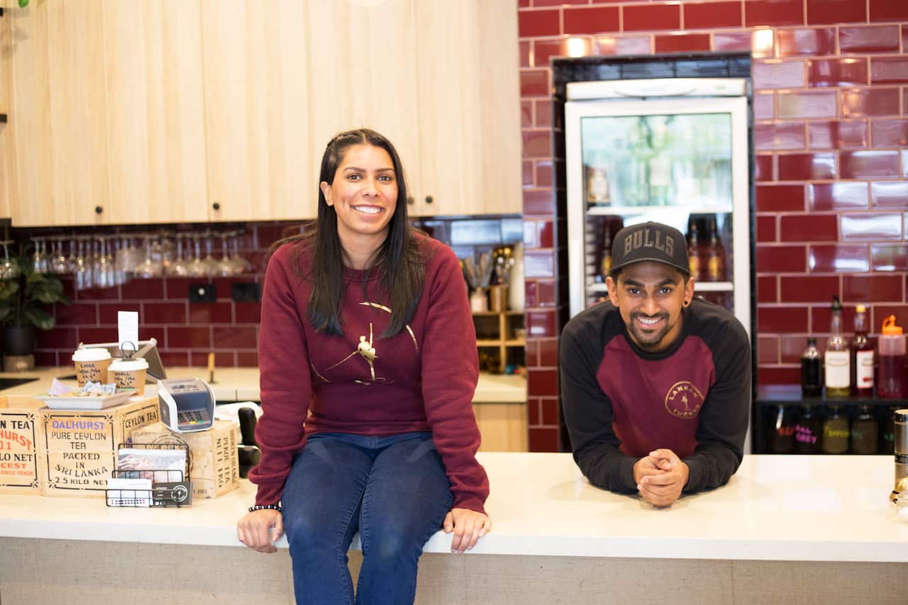 Nerissa Jayasingha and Hiran Kroon now have a permanent home for Lankan Tucker.