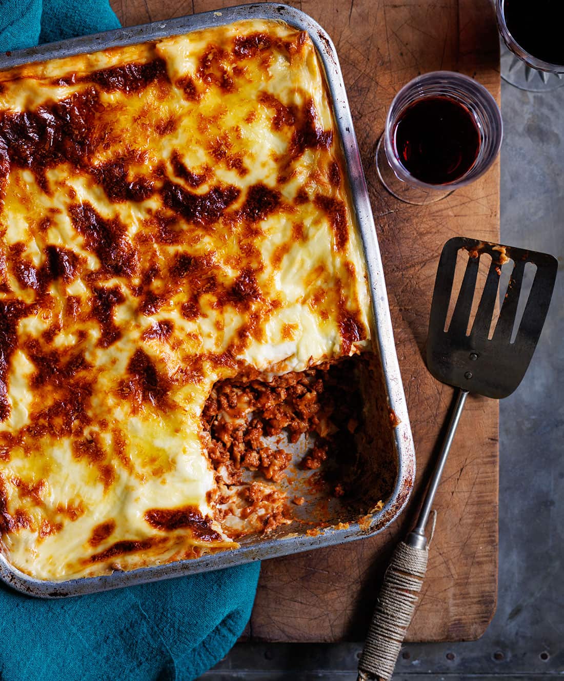 Sicilian chocolate lasagne