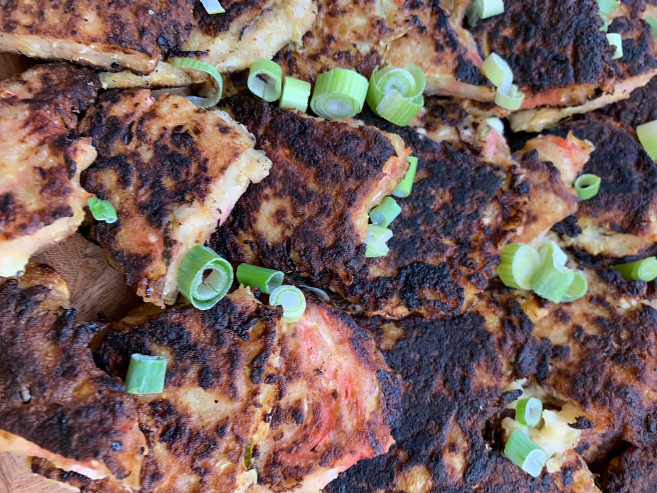 Noe Harsel's unique Japanese-inspired latkes.