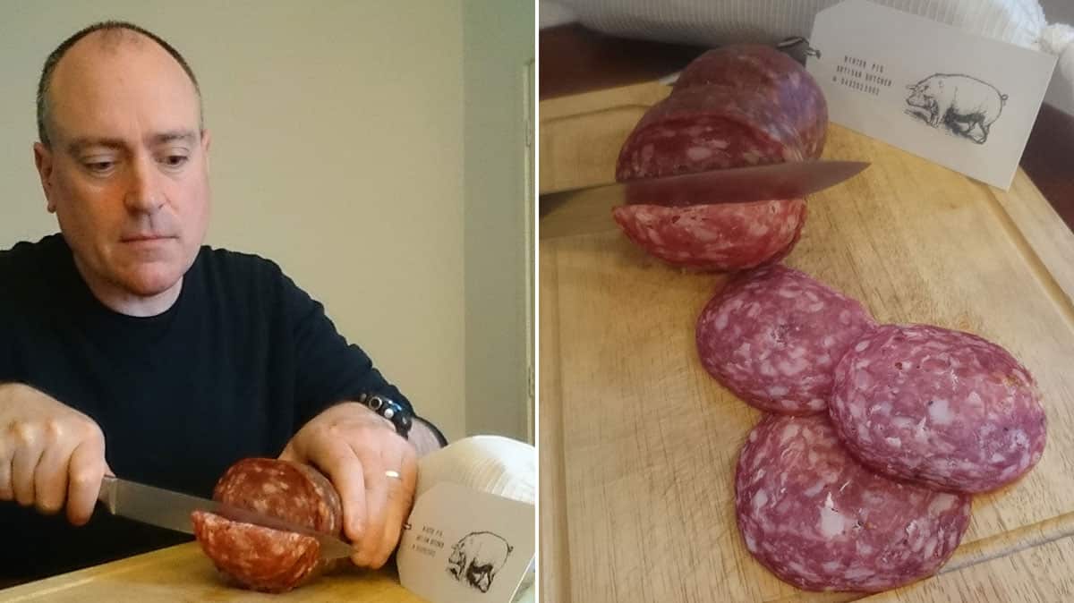 Bernard Holbery Winter Pig Artisan Butcher salami
