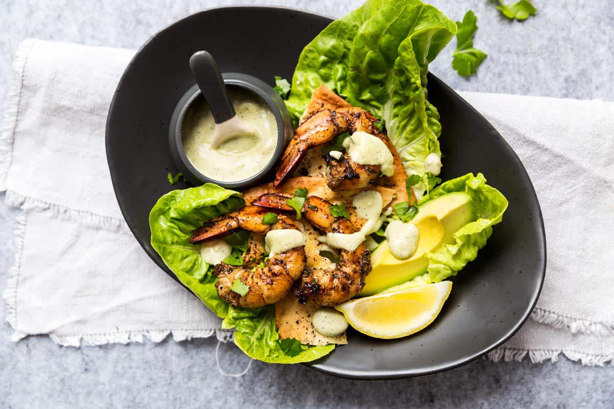 BBQ sumac prawn cocktail