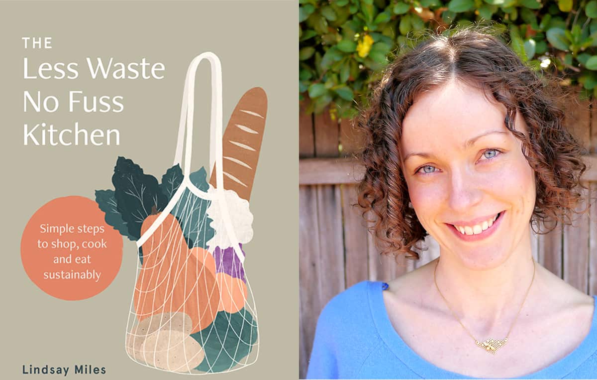 Lindsay Miles and book cover