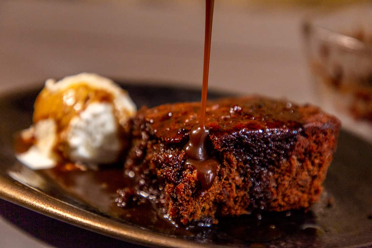 Sticky toffee pudding