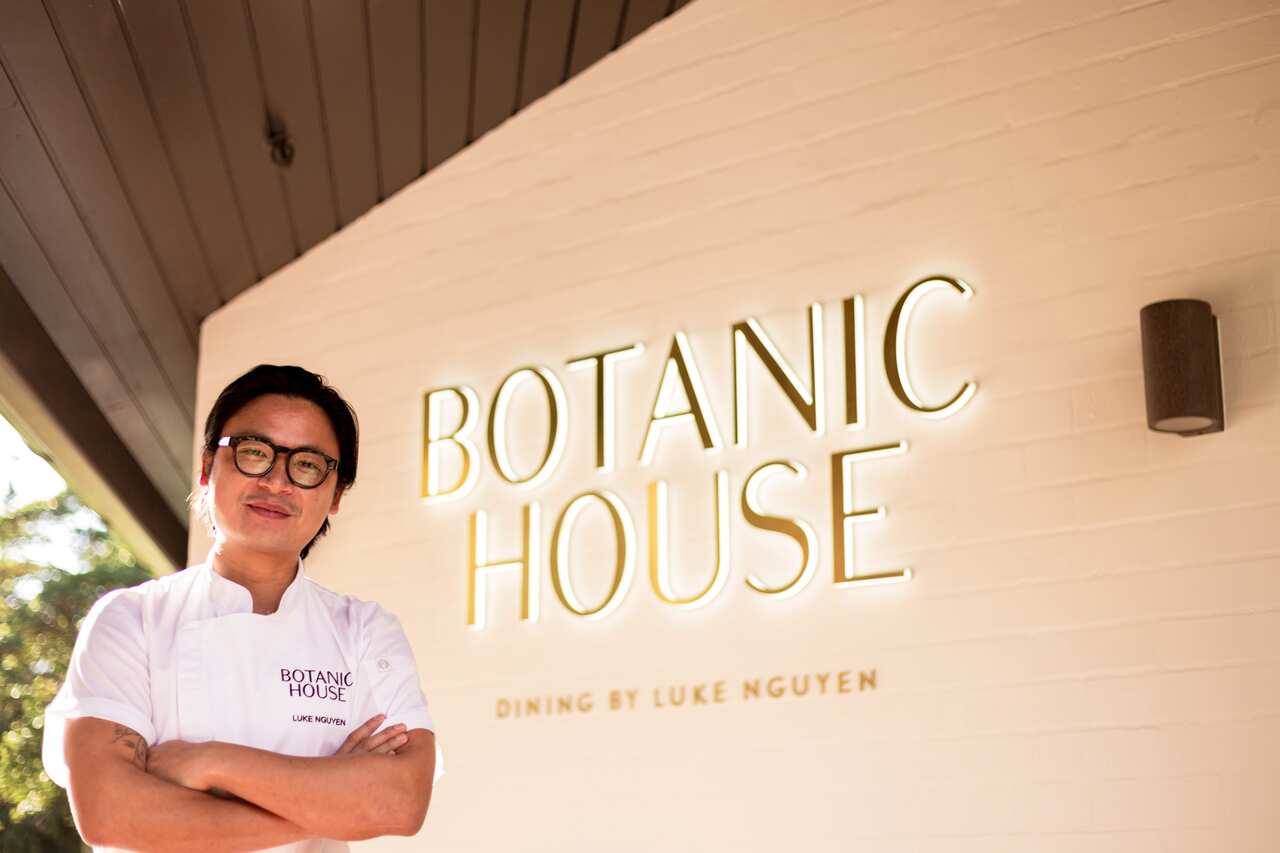 Luke Nguyen is overseeing the menu at Botanic House.