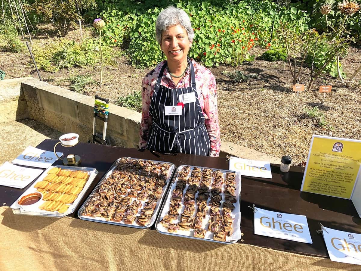 Lynette Heywood with her ghee