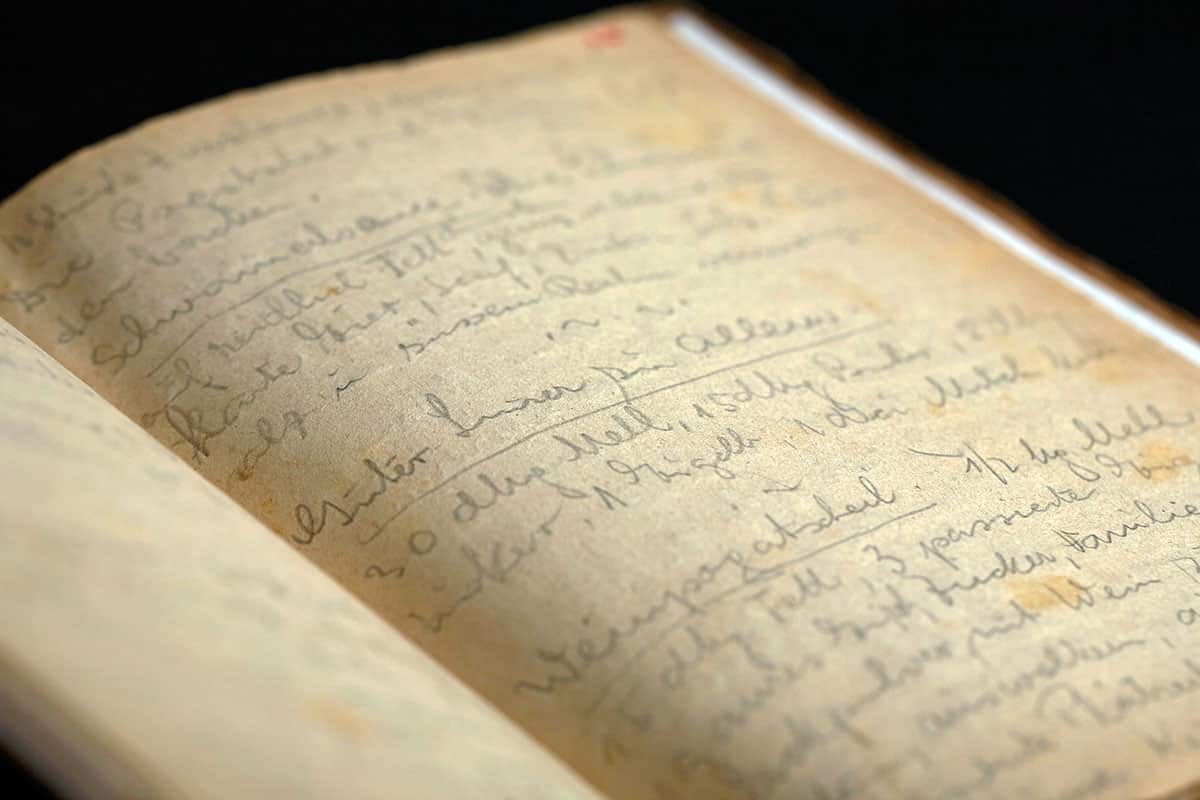 Cookbook in Sydney Jewish Museum