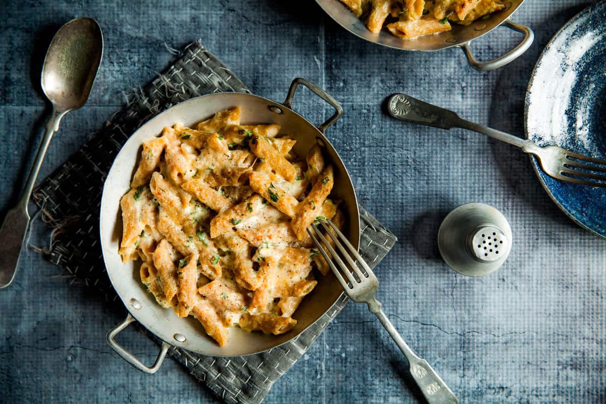 Mac 'n' cheese, the healthy way.