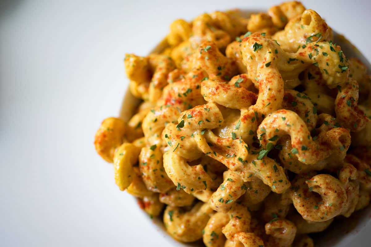 Southern Soul's vegan mac and cheese.