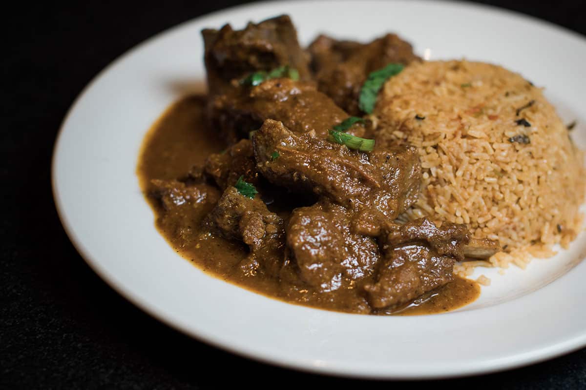 Gippsland boer goat curry