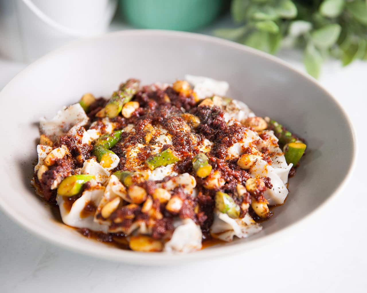 Manti (beef dumplings with sujuk butter)