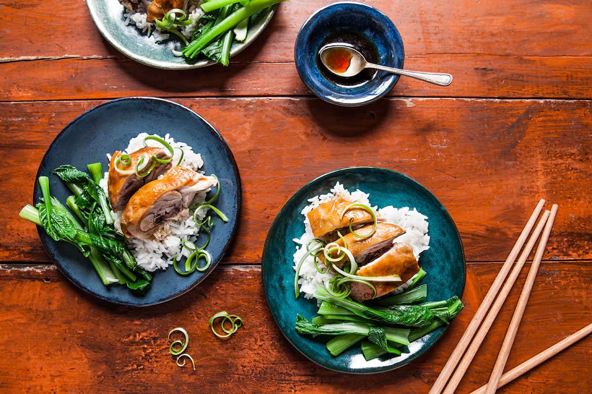 Maple and soy sauce chicken