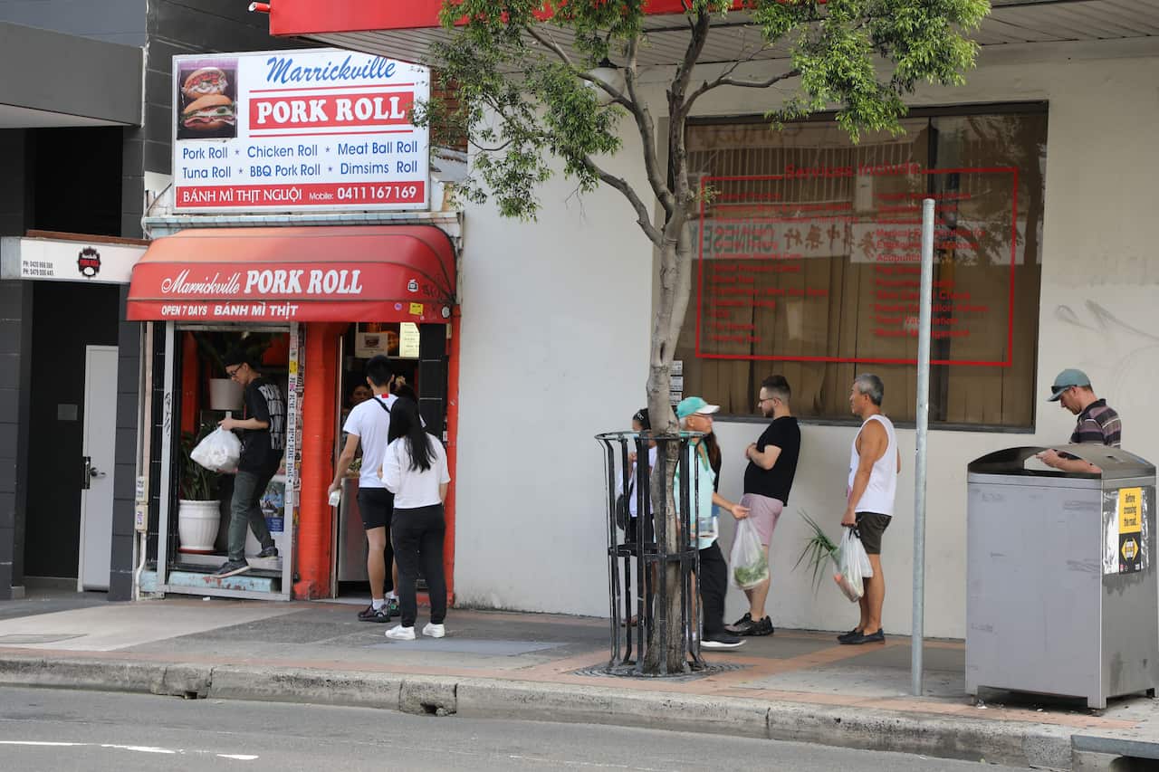 Marrickville Vietnamese pork roll