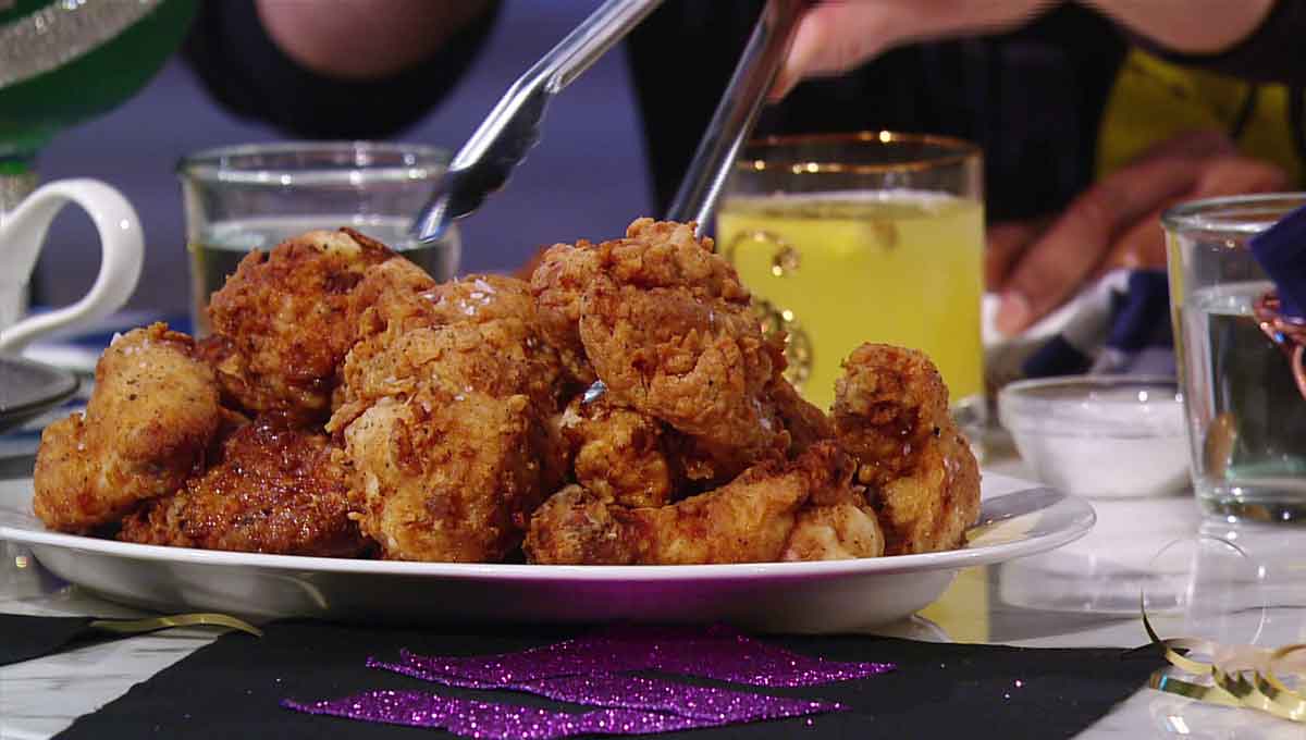 Martha Stewart's fried chicken