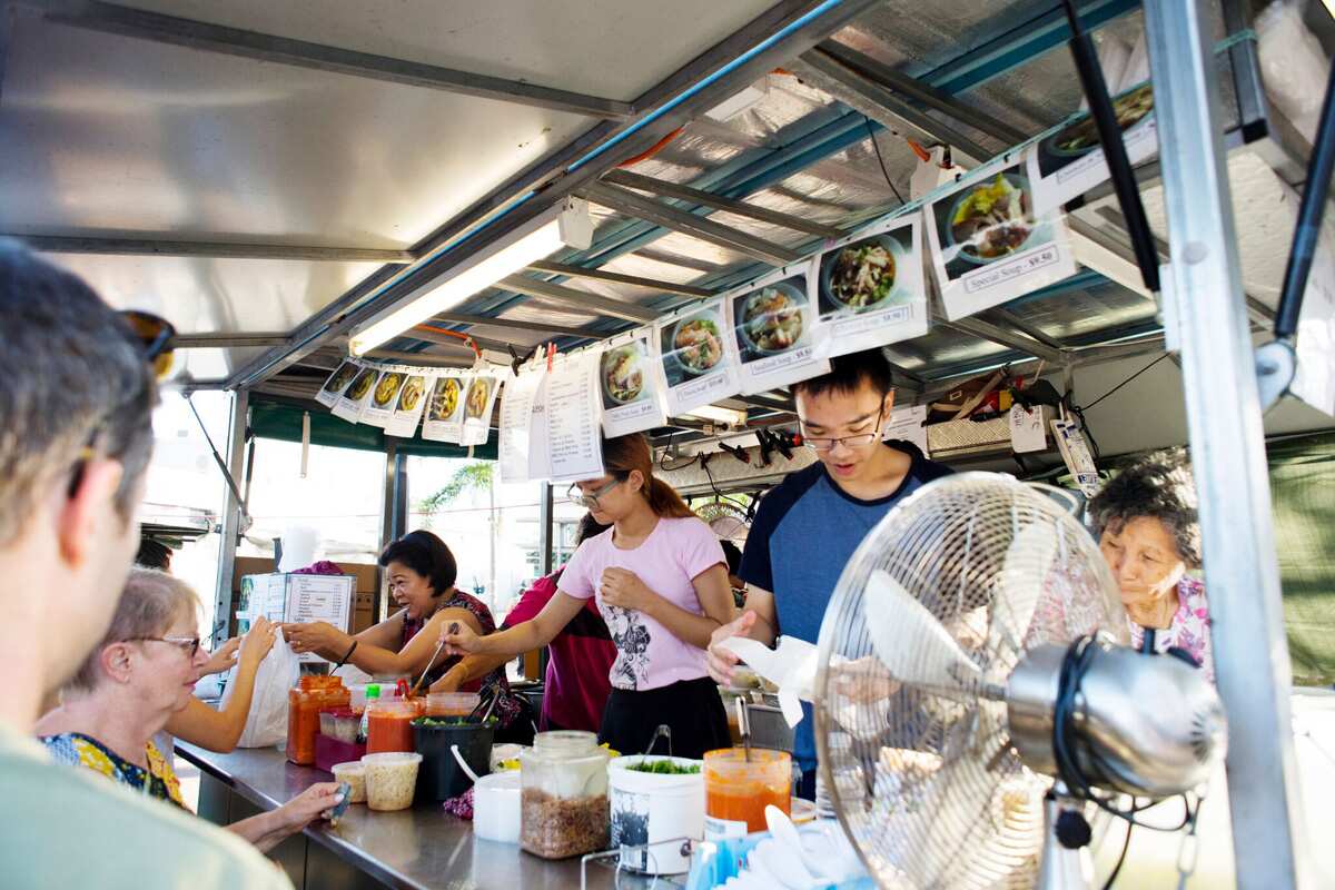 Mary's Laksa at Parap Village Market in Darwni