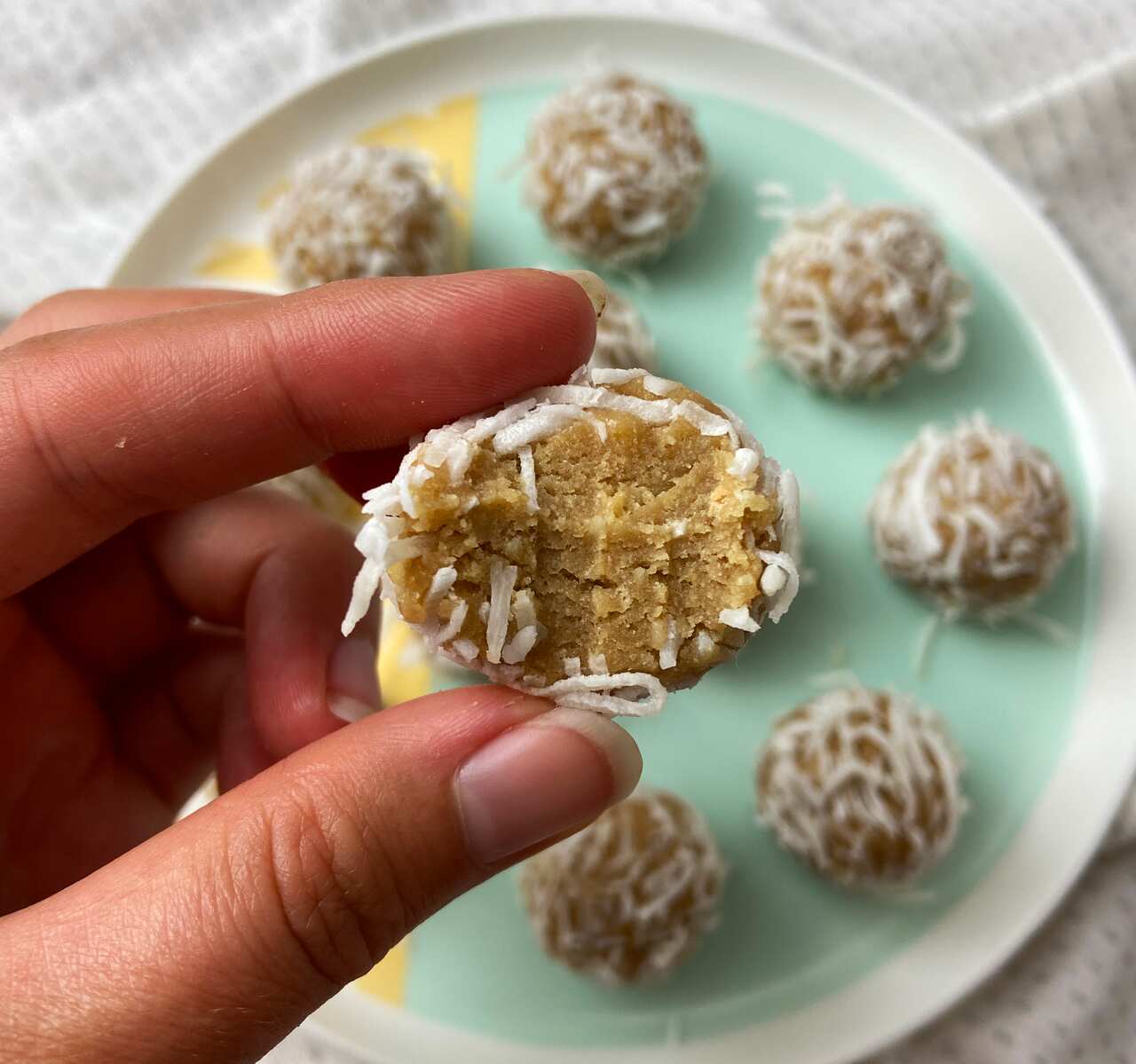 Masala chai rum balls