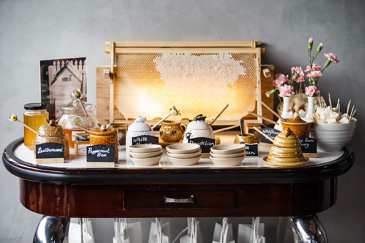 Mayfair Hotel honey trolley