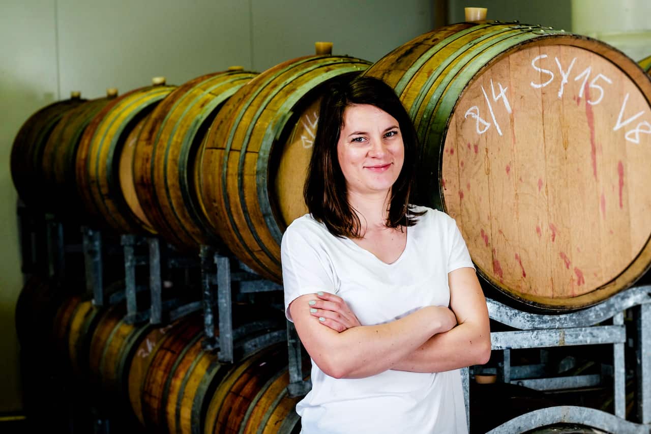 Melanie Chester is Sutton Grange’s head winemaker. 