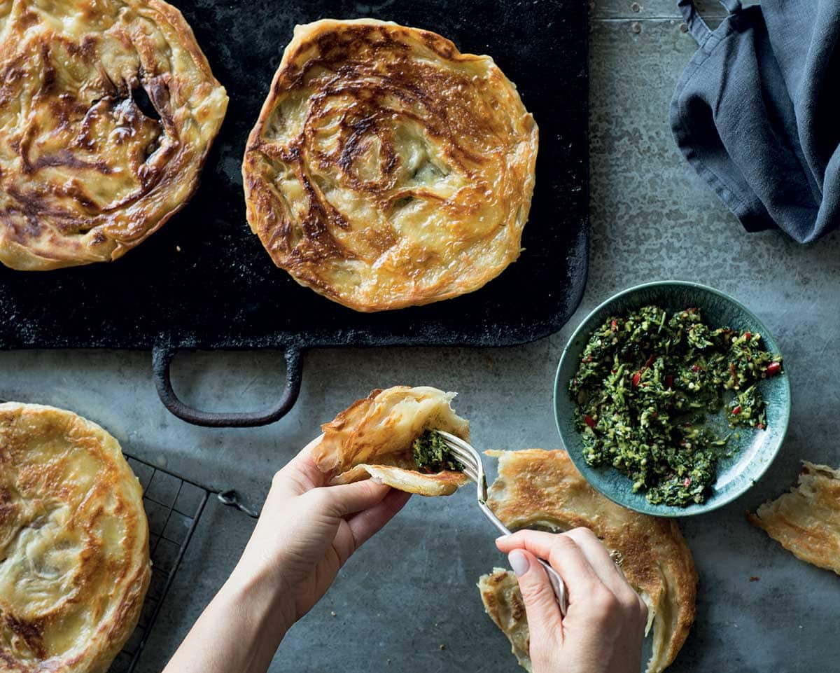 Melawach with zhoug by Monday Morning Cooking Club