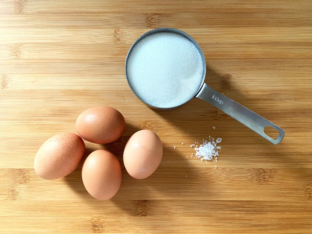 Meringue ingredients