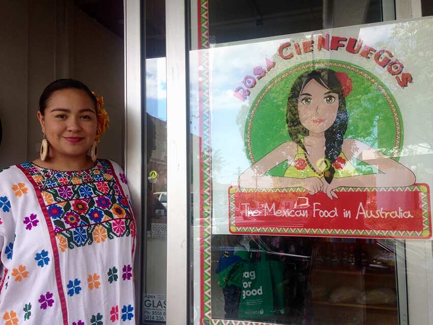 Rosa Cienfuegos, owner of Mexican Tamaleria and Deli.