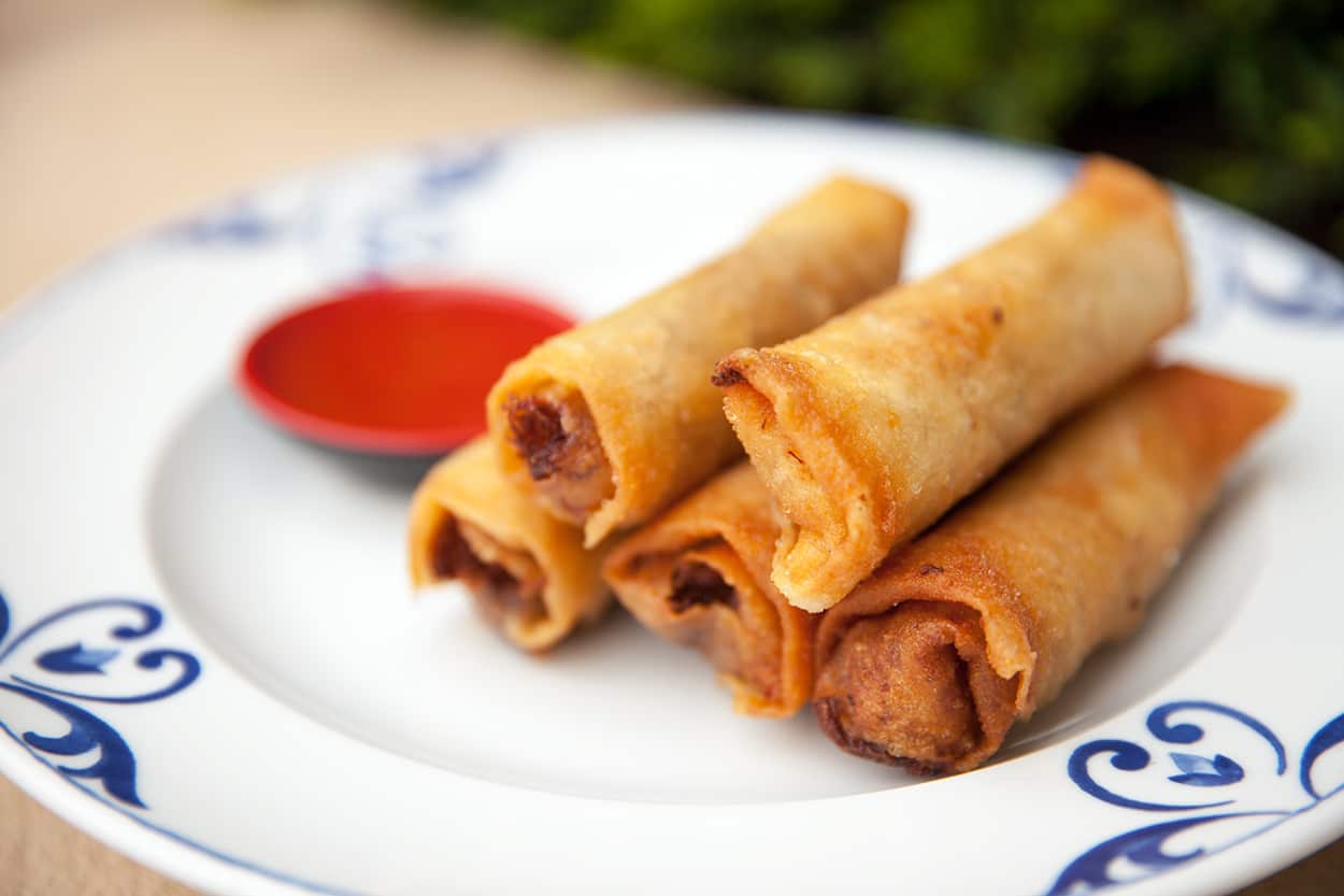 Crab spring rolls