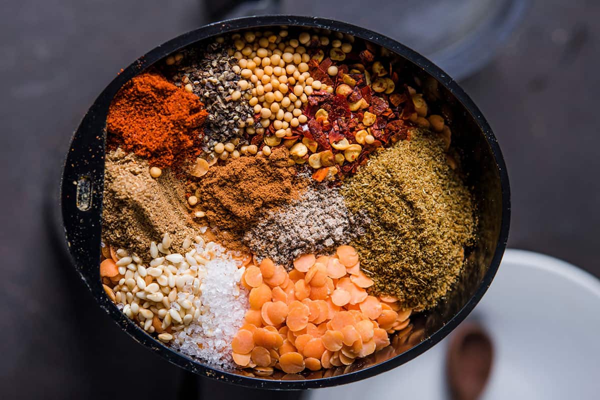 Milagai podi ingredients 
