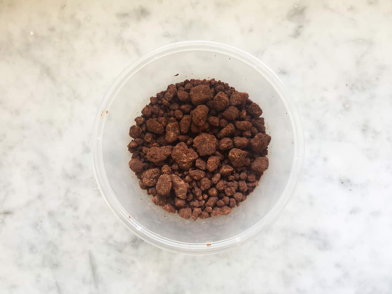 milk chocolate crumb