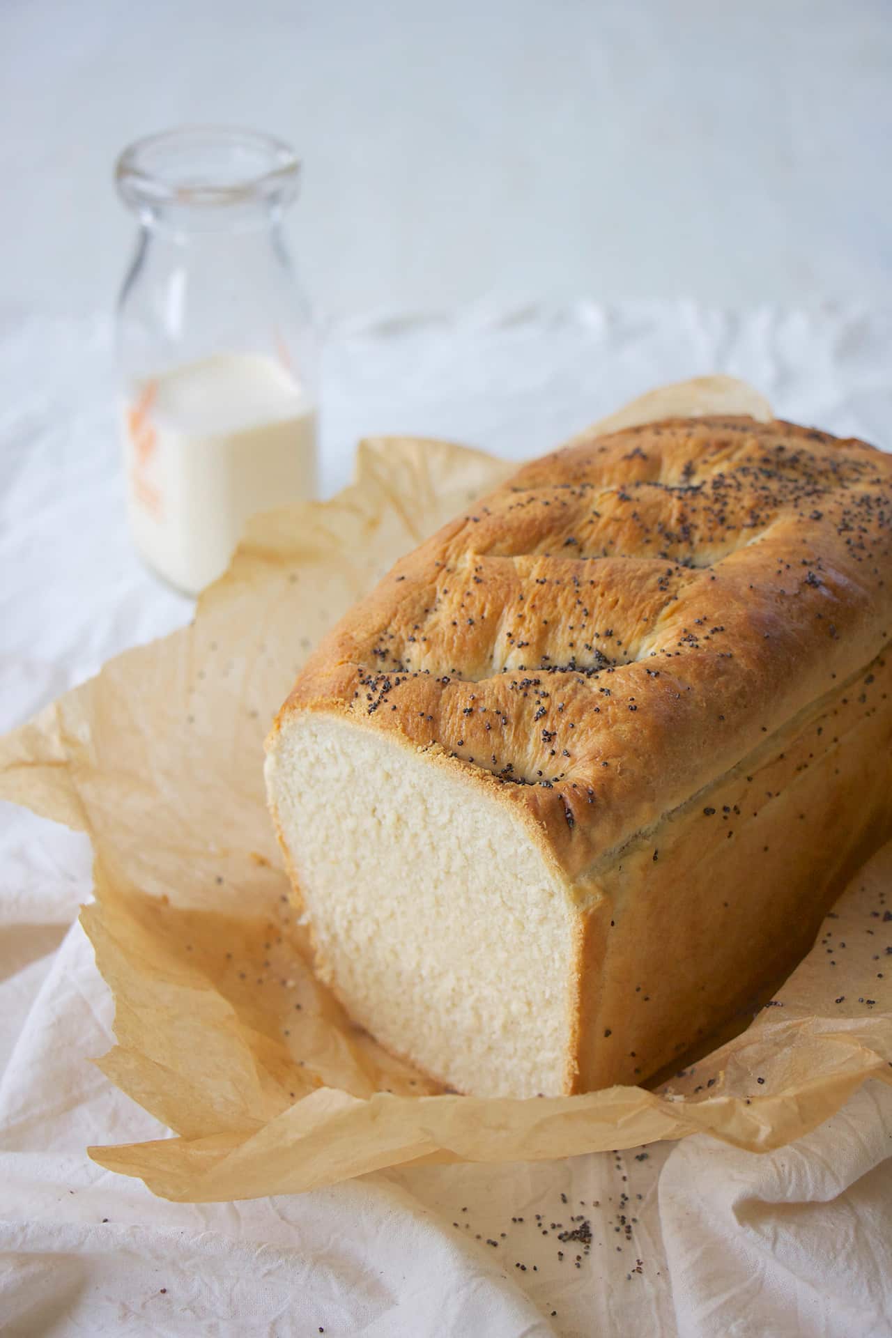 Farmhouse milk bread