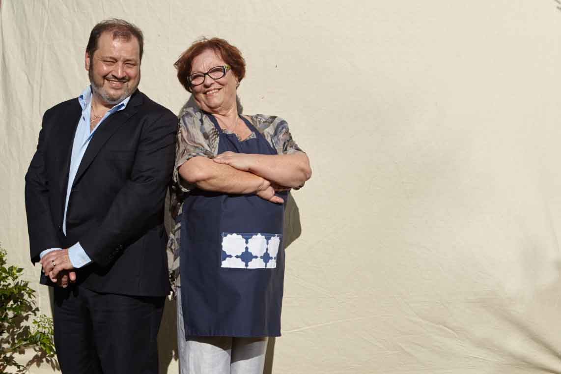 Mimmo and Geraldine Lubrano