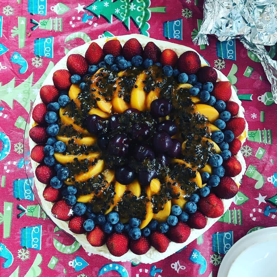 Pavlova with a French twist