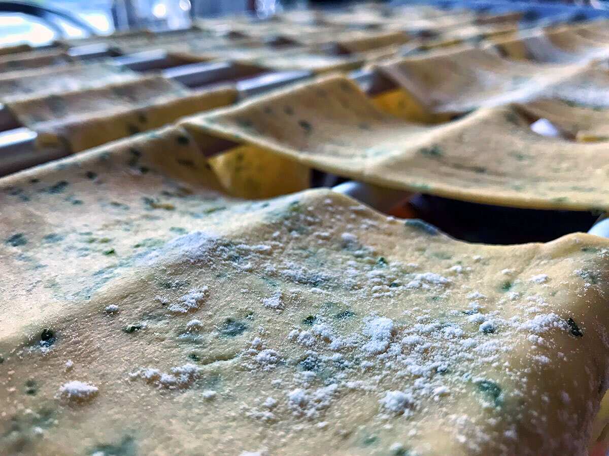 Pugliese torn pasta soup (ù tridd)