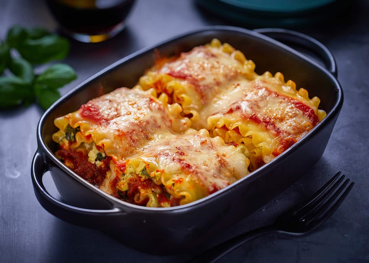 Lasagne roll ups