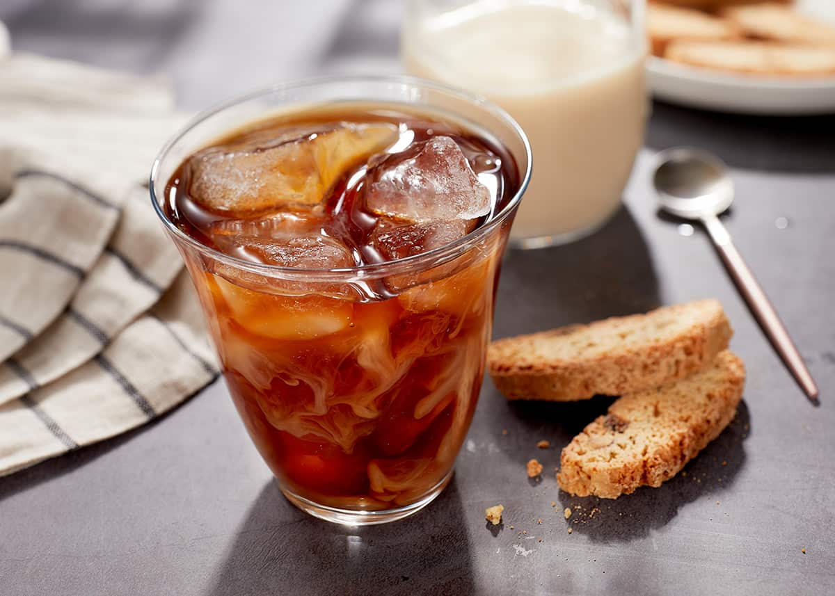 Maple oat milk cold brew