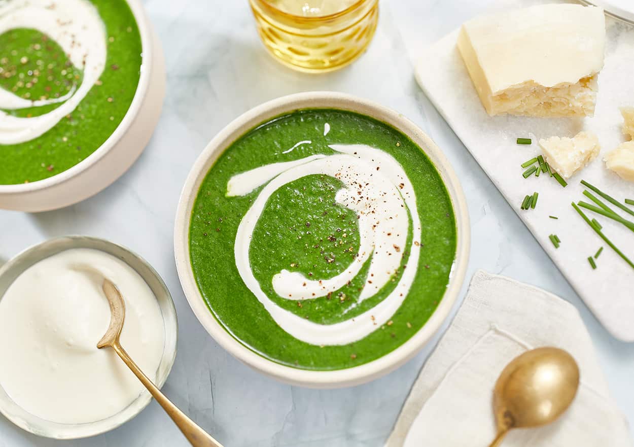 Great greens blender soup