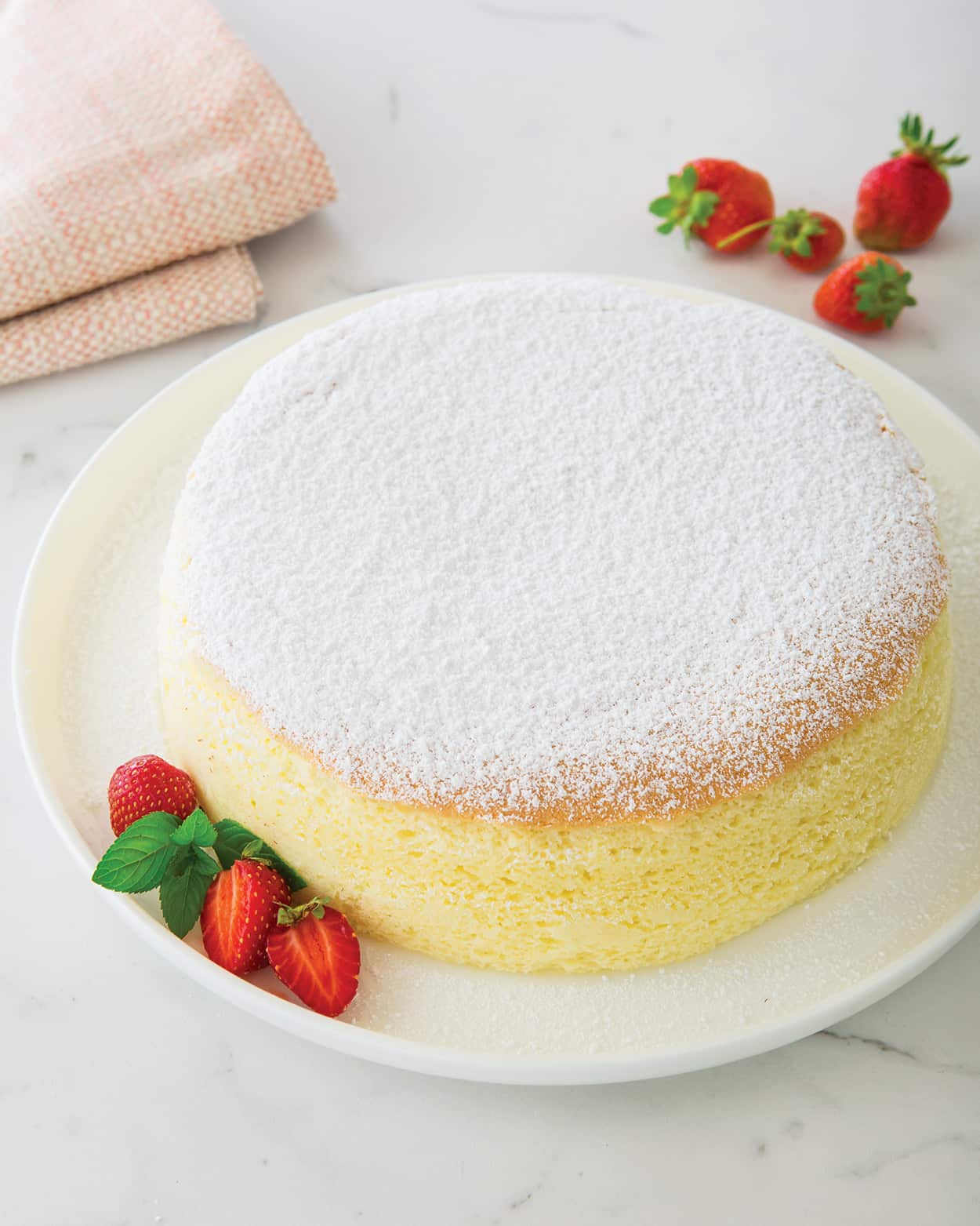 Cottony Japanese cheesecake