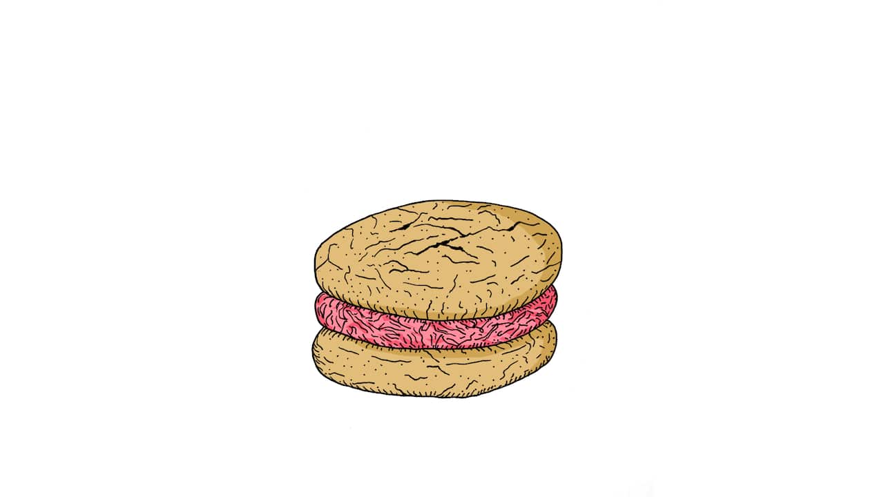 Roasted rhubarb, rosemary and ginger Monte Carlos