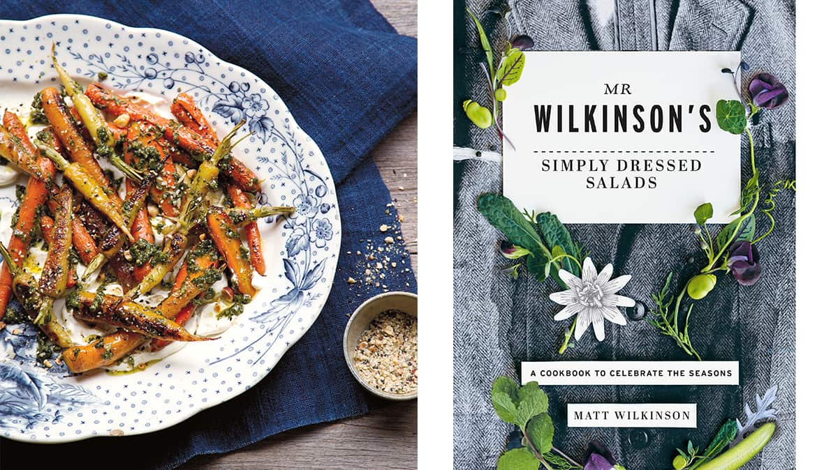 Carrots, their tops, honey & smoked yoghurt  / Mr Wilkinson’s Simply Dressed Salads
