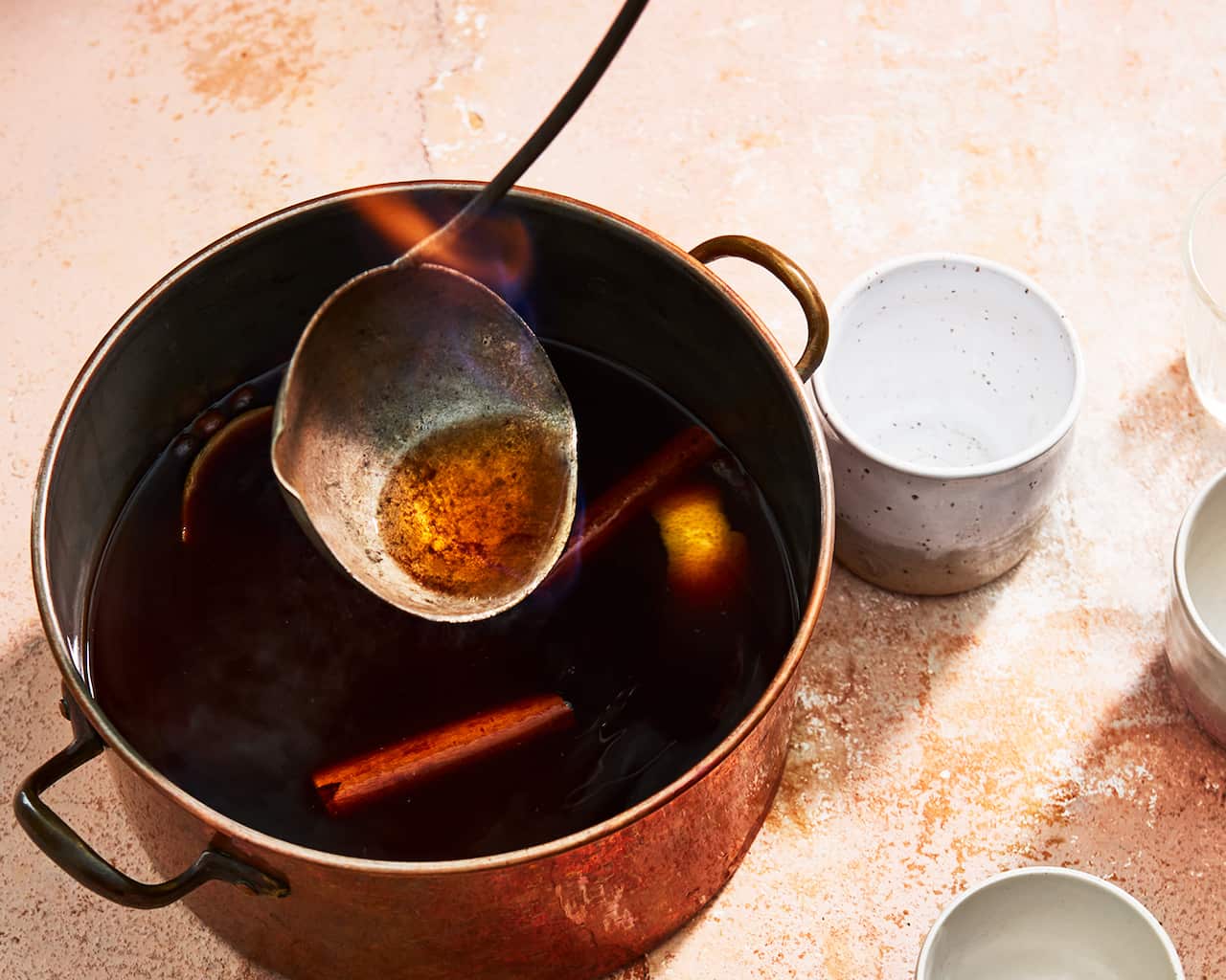 Mulled coffee (cafe caleta)