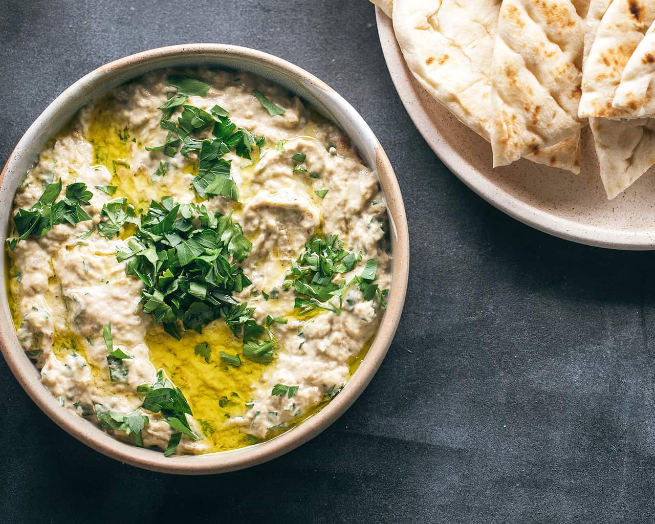 Mutabal (Syrian eggplant dip)