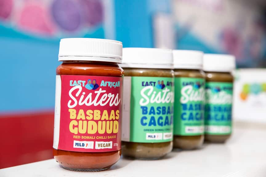 basbaas guduud East African chilli sauce