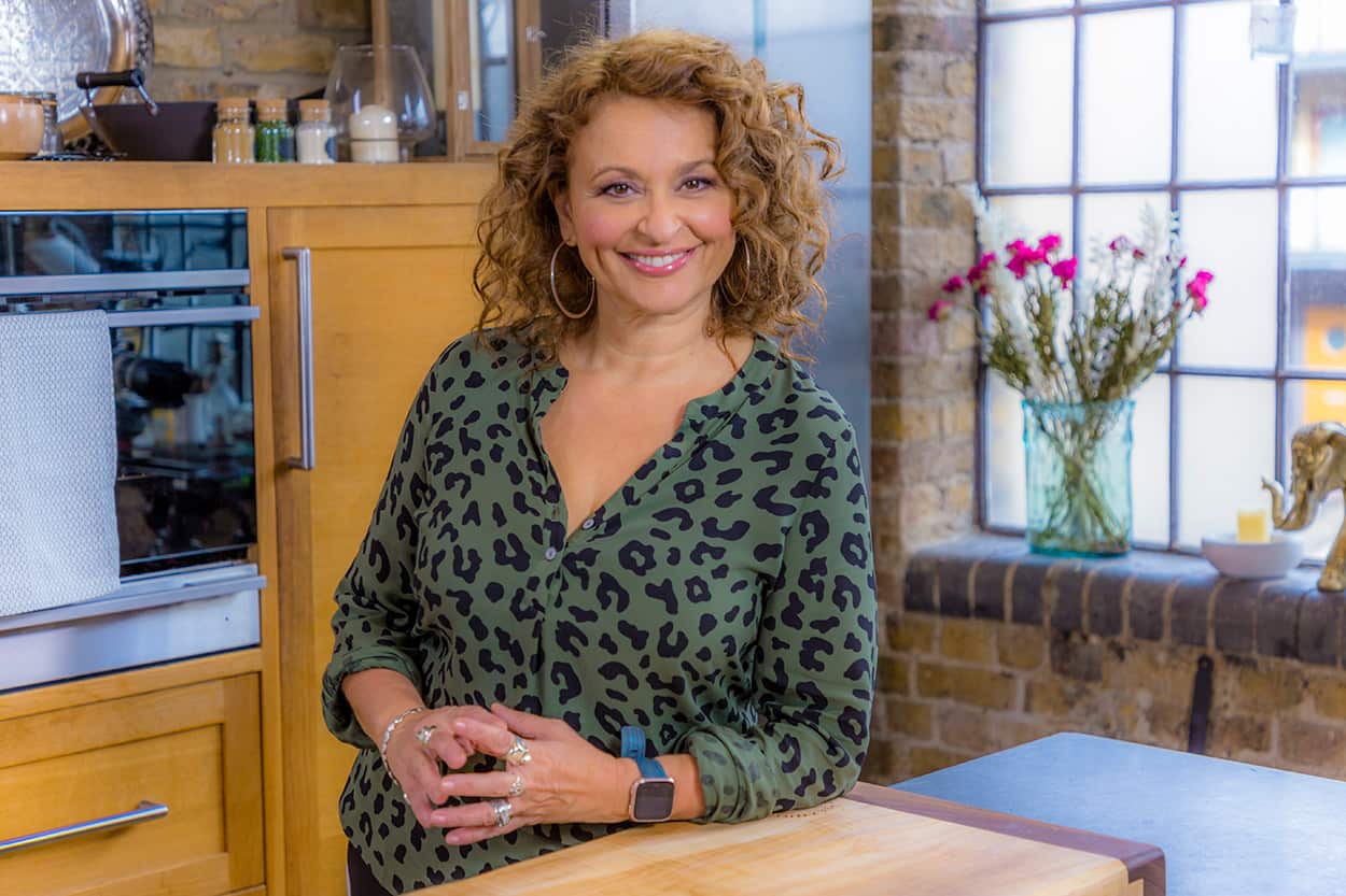 Nadia Sawalha in Nadia's Family Feasts