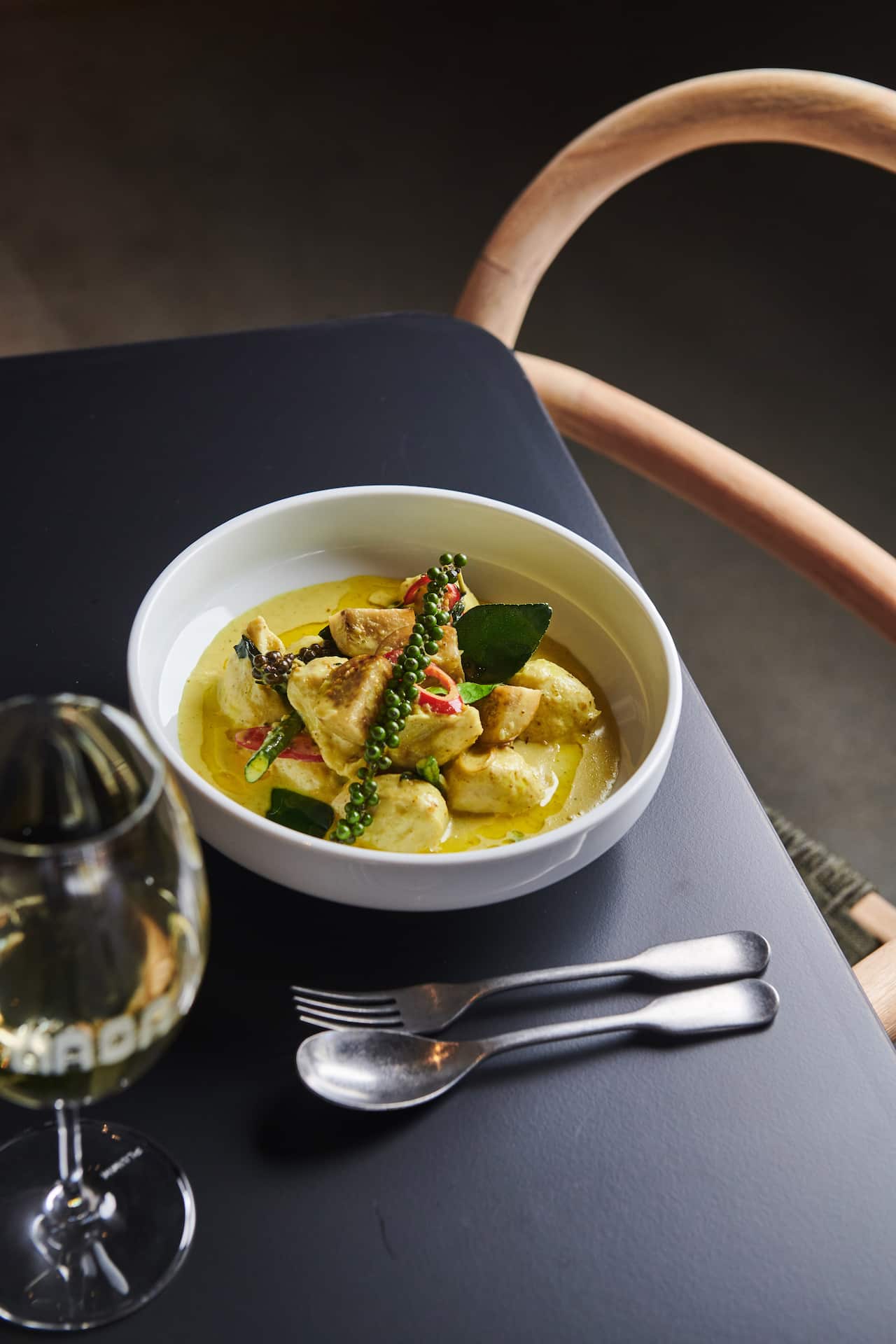 Thai green curry from Naga