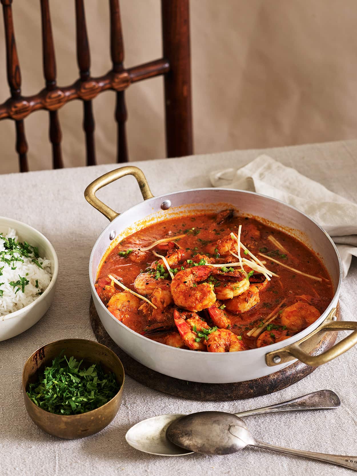 Nani Mummy’s prawn karahi 