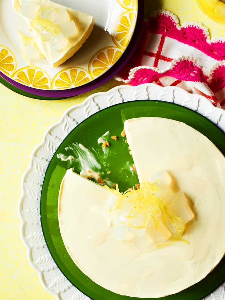 Nata de coco cheesecake