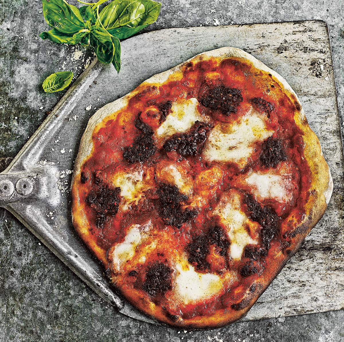 Nduja pizza