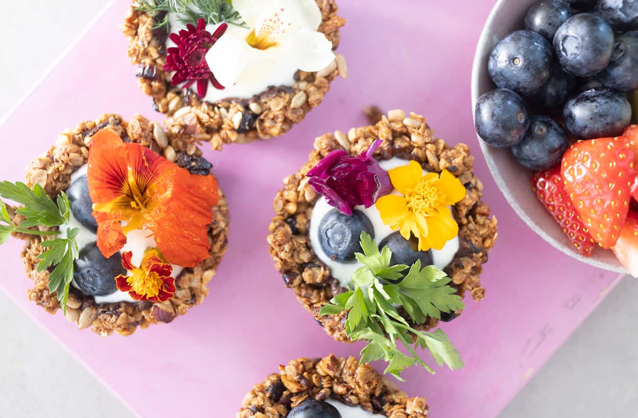Nadiya Hussain's granola breakfast cups