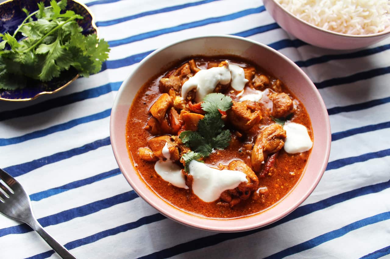 Nige's butter chicken