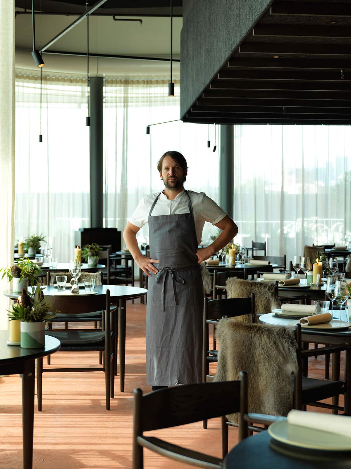 René Redzepi at Sydney's Noma.