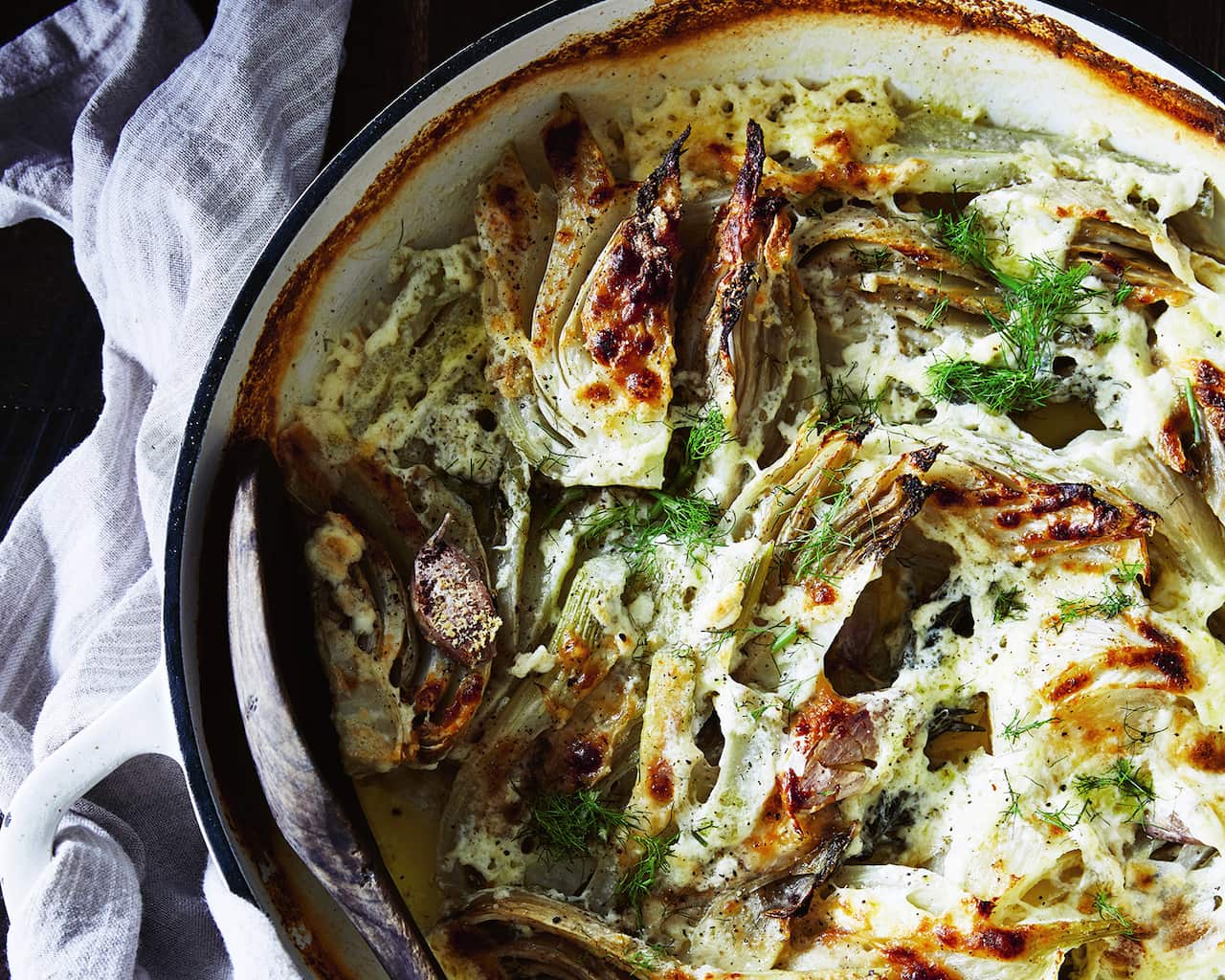 Nonna Carla's oven-baked fennel