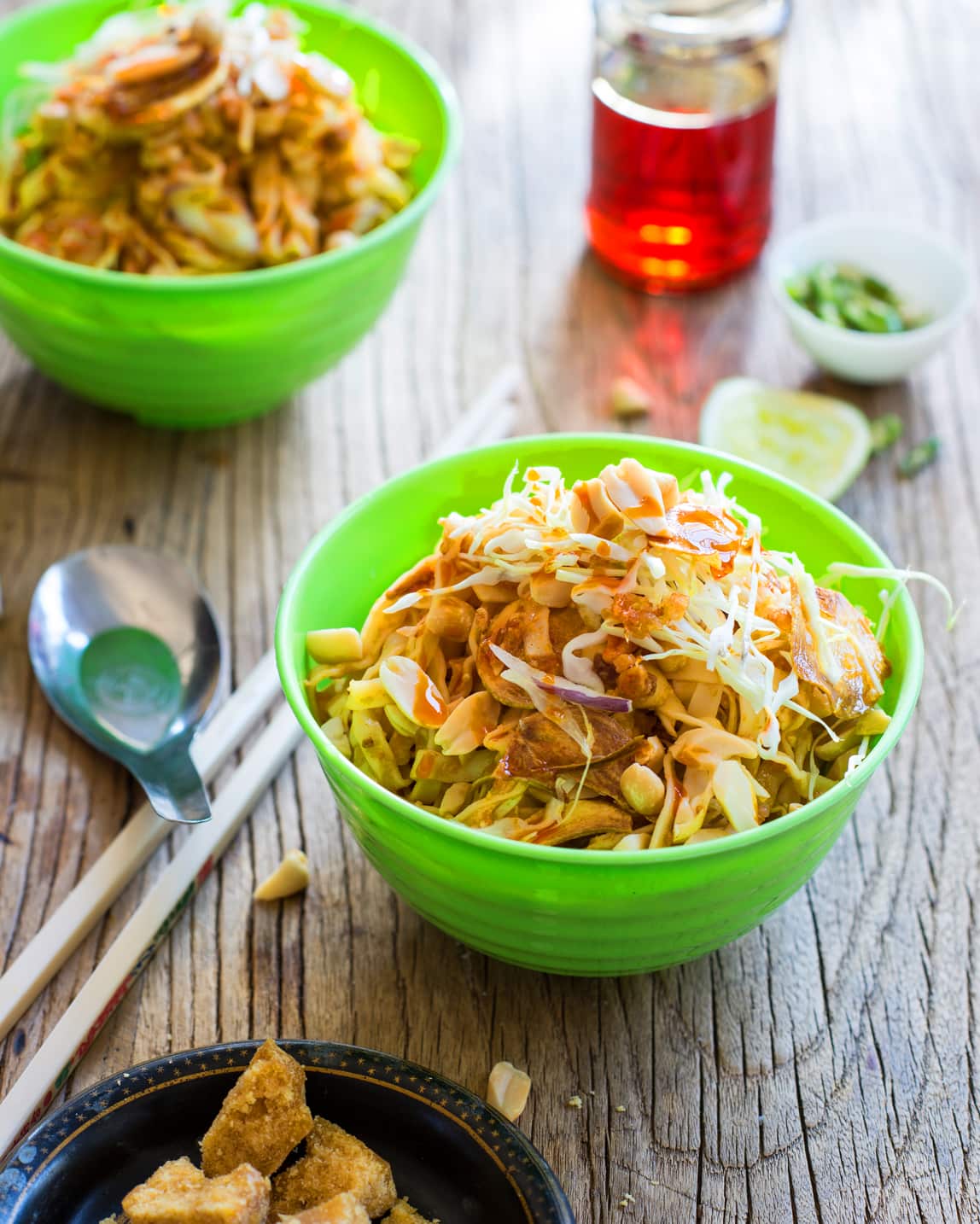 Noodle salad (khauk swe thoke)